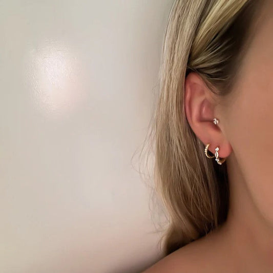 Aila Diamanten Oorbellen