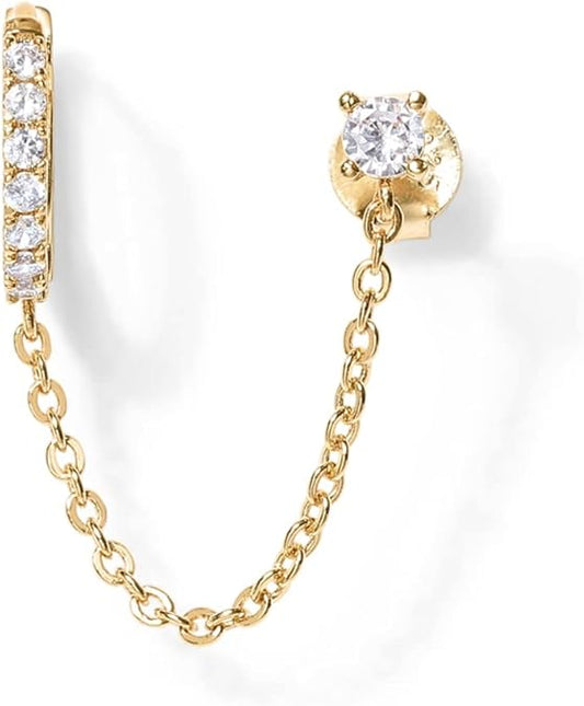 Adella Ketting Oorbellen | Goud