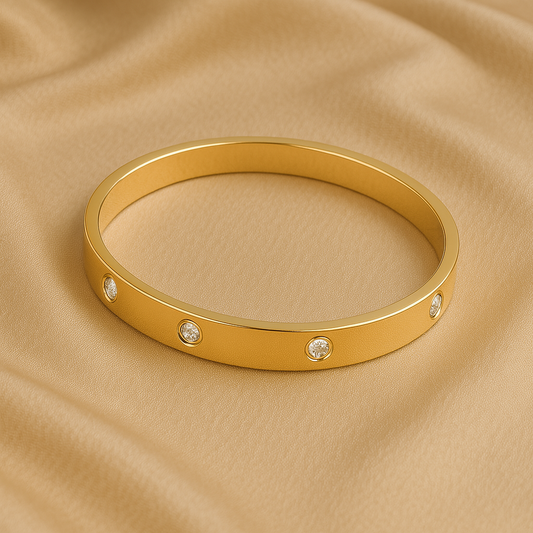 Eeuwigheid Schakel Armband Diamanten