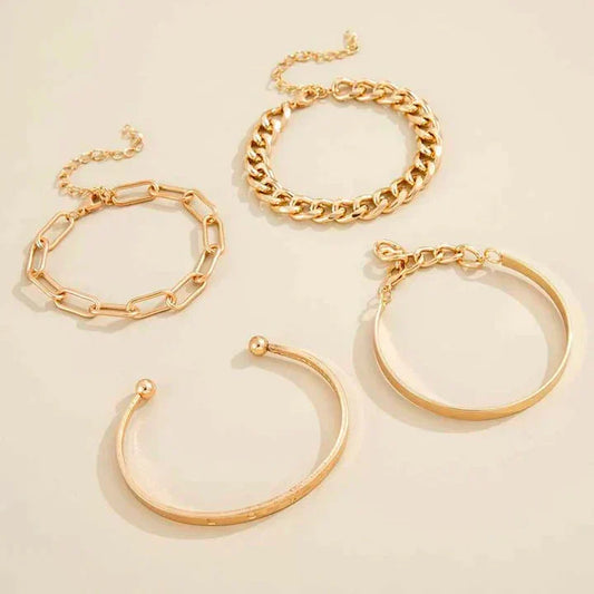 Elan Mercer Armband Set | Goud