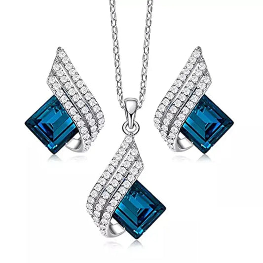 Brienne Solazure Sieraad Set | Witgoud