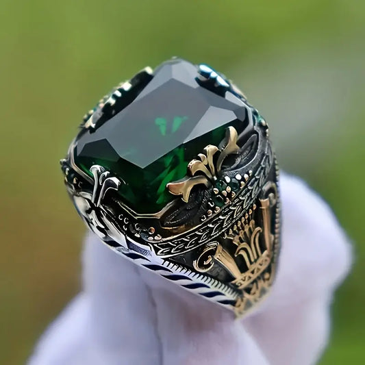 Klara Emerin Ring | Mixed Goud