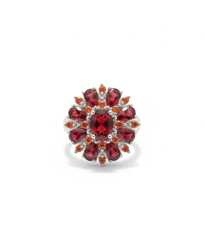 Scarlet Petal Ring | Goud