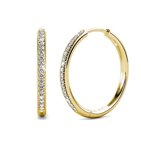 Sorel Pavé Oorbellen | Goud