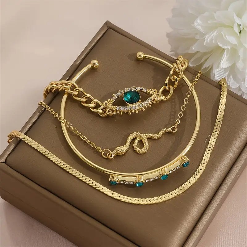 Serpina Veyra Armband Set | Goud