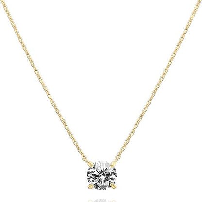 Aurora Kristallen Ketting | Goud