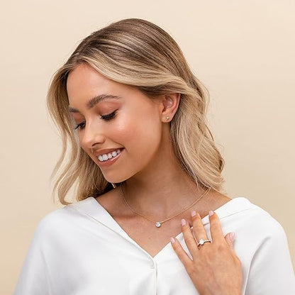 Aurora Kristallen Ketting | Goud