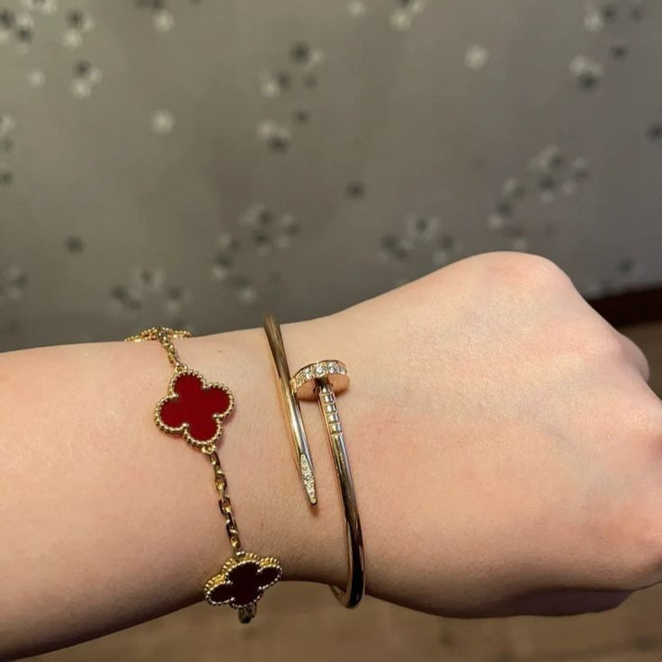 Clover Armband Rode