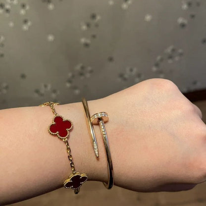 Clover Armband Rode