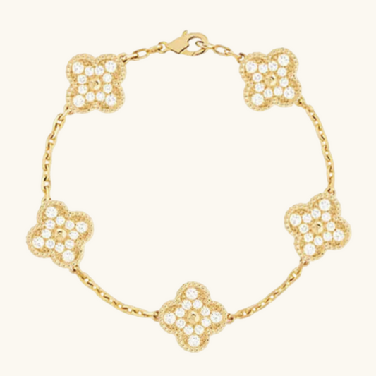 Clover Armband Diamanten