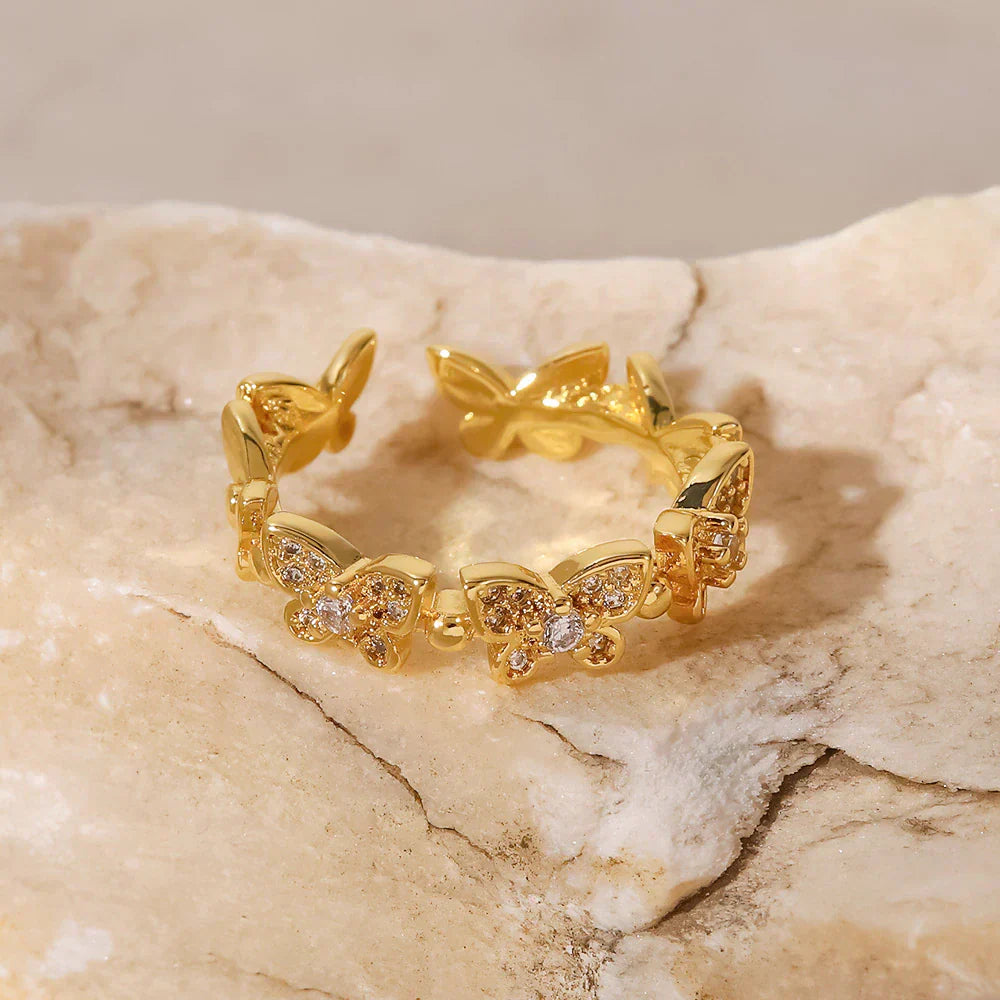 Colleen Vlinder Gouden Ring