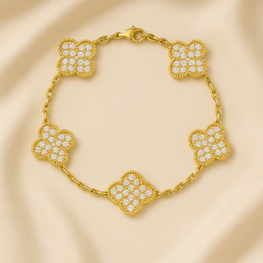 Clover Armband Diamanten