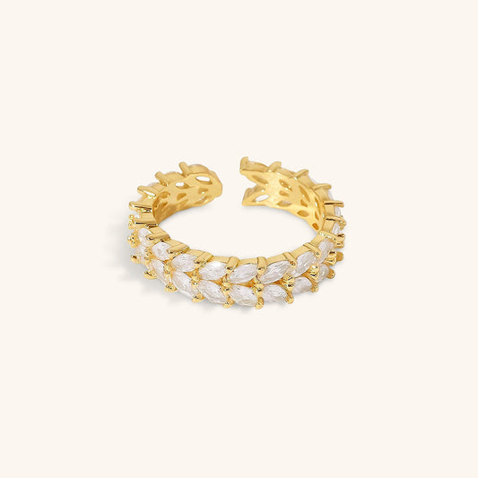 Clarisse Gepatroneerde Gouden Ring