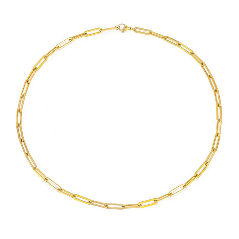 Archen Elegante Schakelketting | Goud