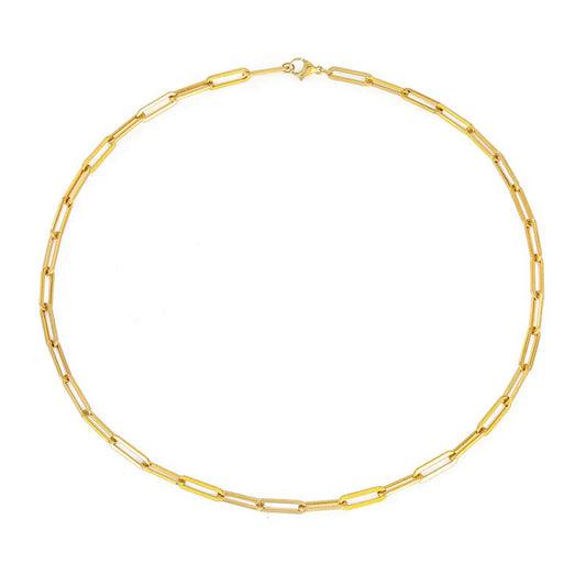 Archen Elegante Schakelketting | Goud
