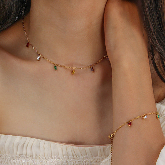 Josephine Edelstenen Armband