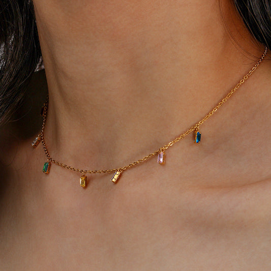 Josephine Edelstenen Ketting