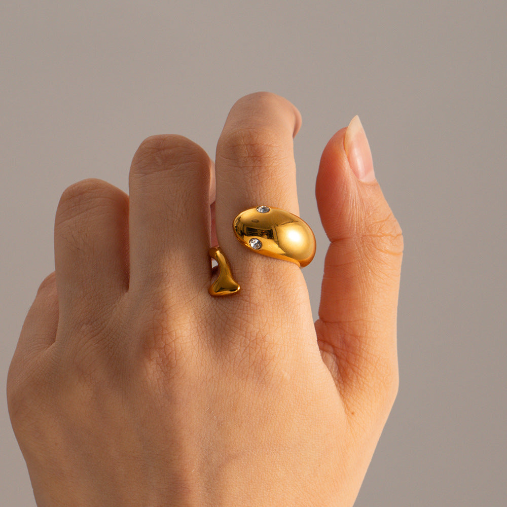 Etta Gouden Serpent Ring