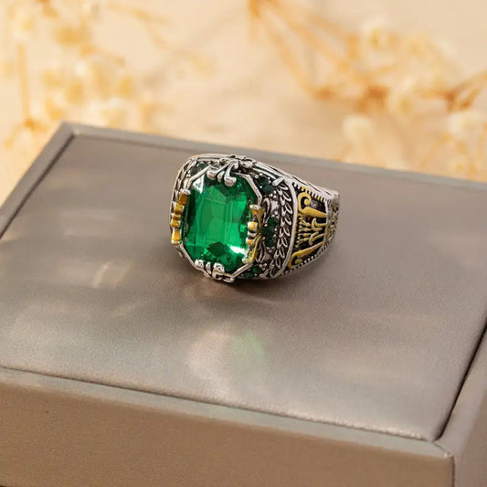 Klara Emerin Ring | Mixed Goud