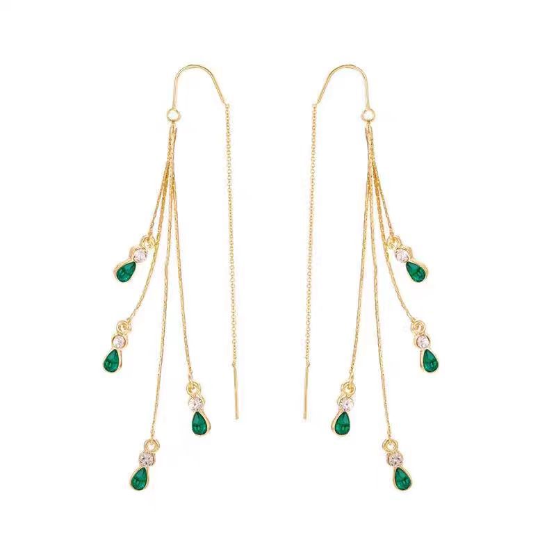 Calista Moreau Tassel Oorbellen | Goud