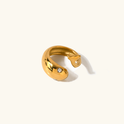 Etta Gouden Serpent Ring