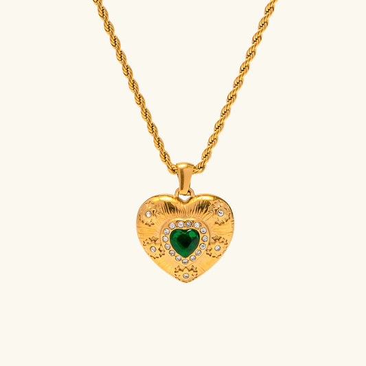 Caelus Gouden Hart Ketting