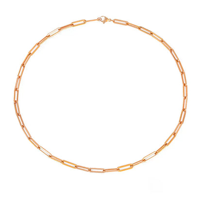 Archen Elegante Schakelketting | Goud