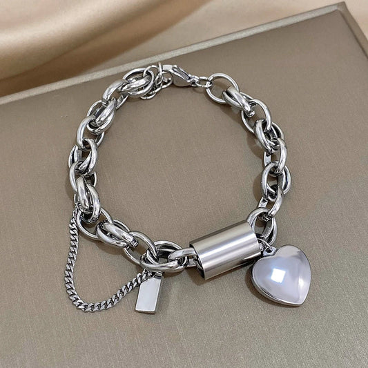 Heartened Chunky Armband | Goud