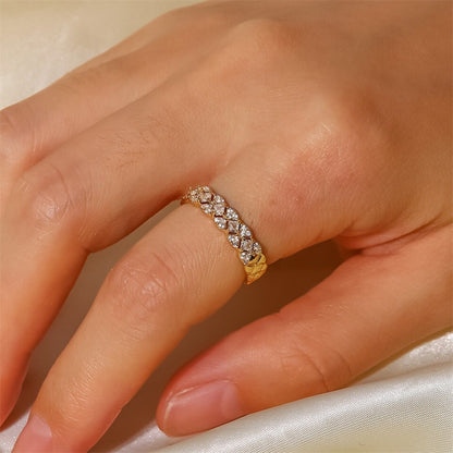 Camille Gouden Gepatroneerde Ring