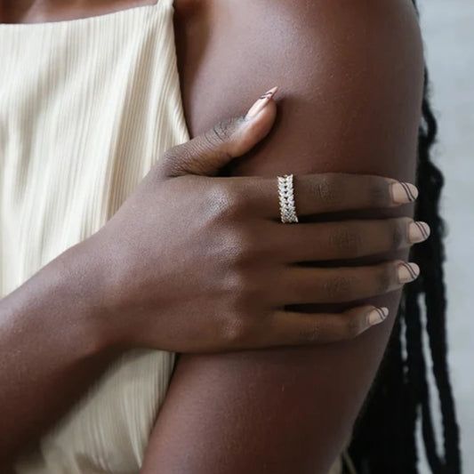 Clarisse Gepatroneerde Gouden Ring