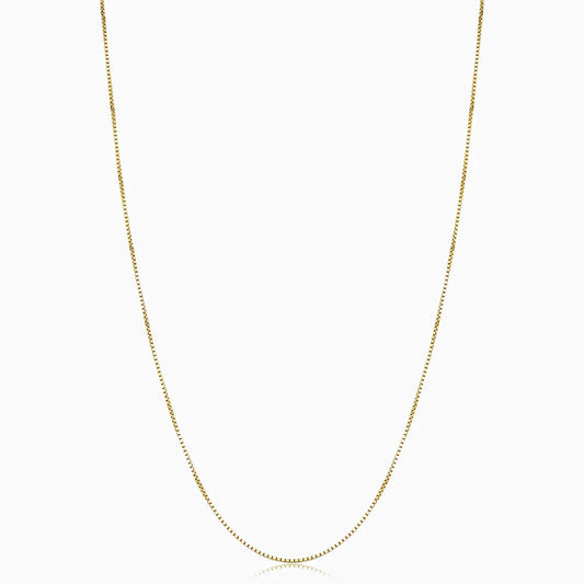 Bodega Box Ketting | Goud