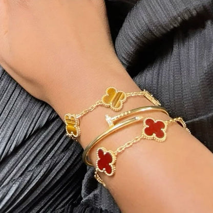 Clover Armband Rode