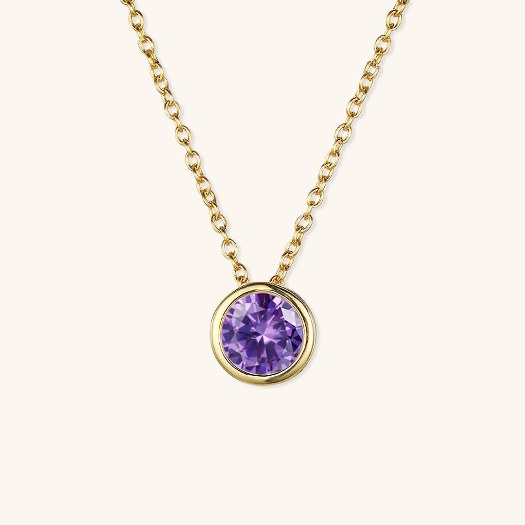 Amelia Geboortesteen Ketting