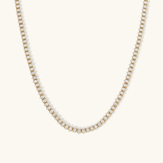 Wisteria Diamanten Tennisketting
