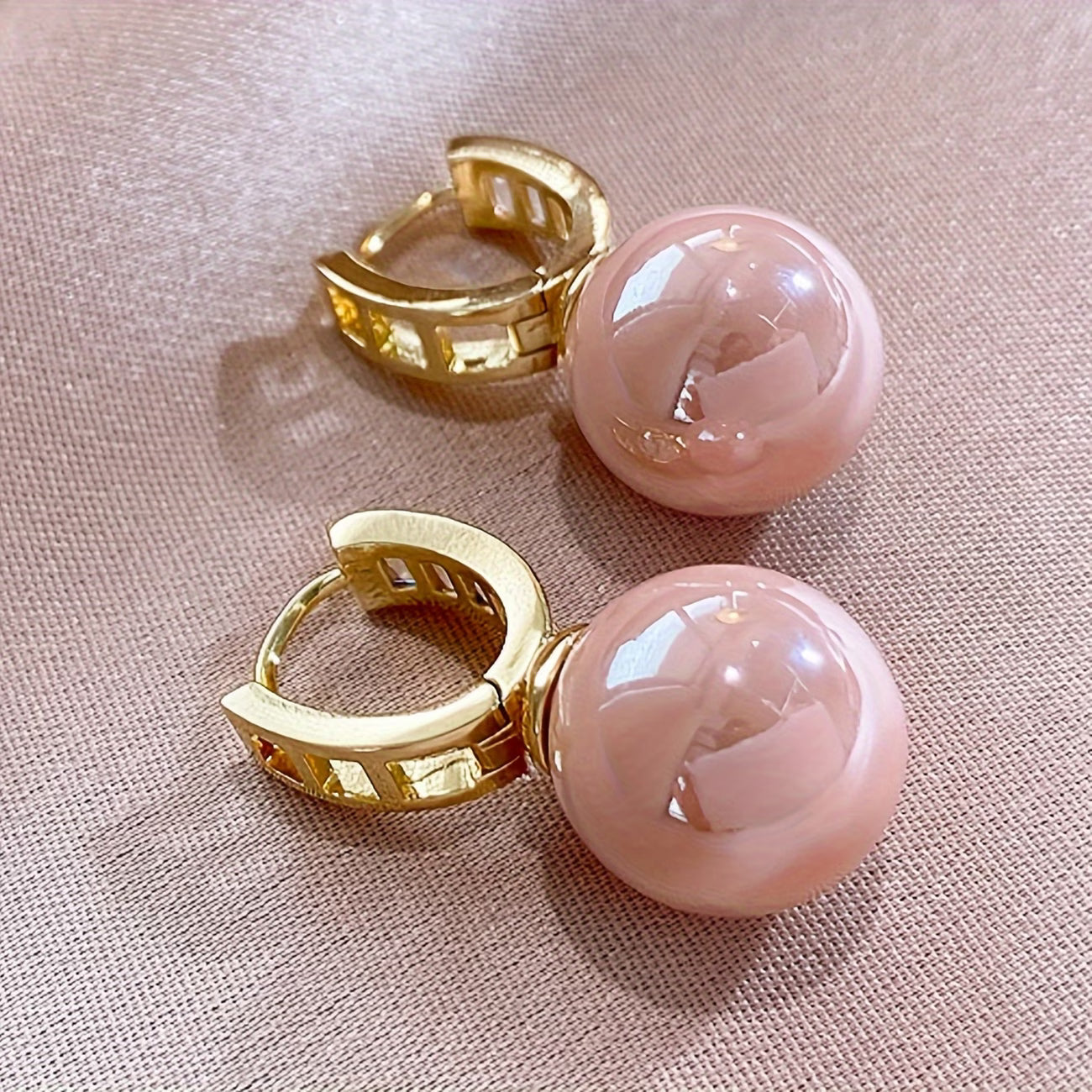 Blushing Parel Oorbellen