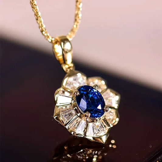 Kavella Noctazure Ketting | Goud