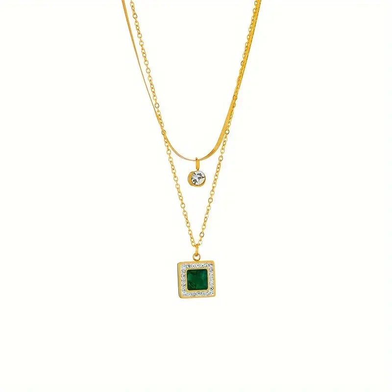 Tirena Valeure Ketting | Goud