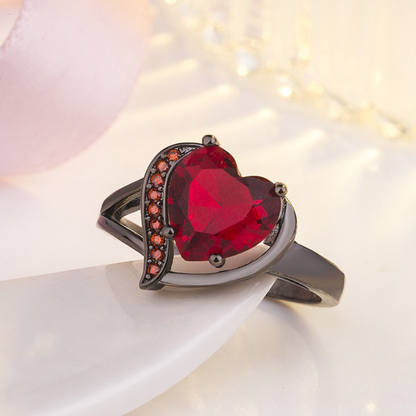Calindra Rosethorne Ring | Zwarte Finish