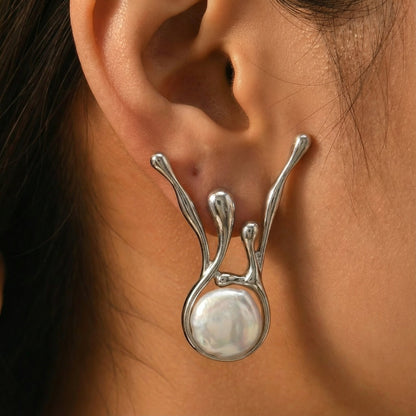 Artisan Parel Oorbellen