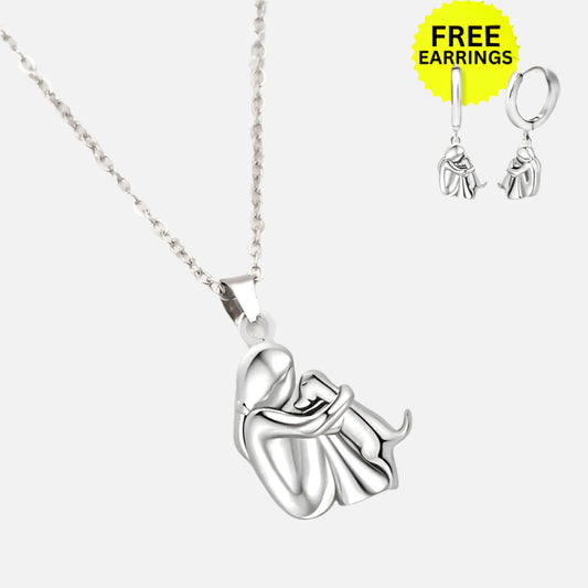 Wynter™ - Hug Hanger MET Matching Oorbellen