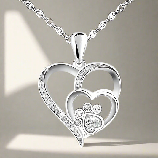 Inolt™ | Pootje & Hart Ketting in Zilver