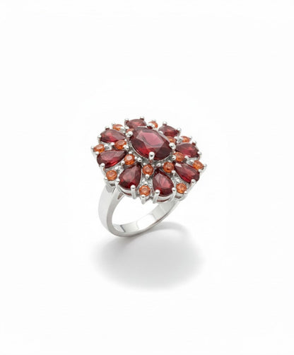 Scarlet Petal Ring | Goud
